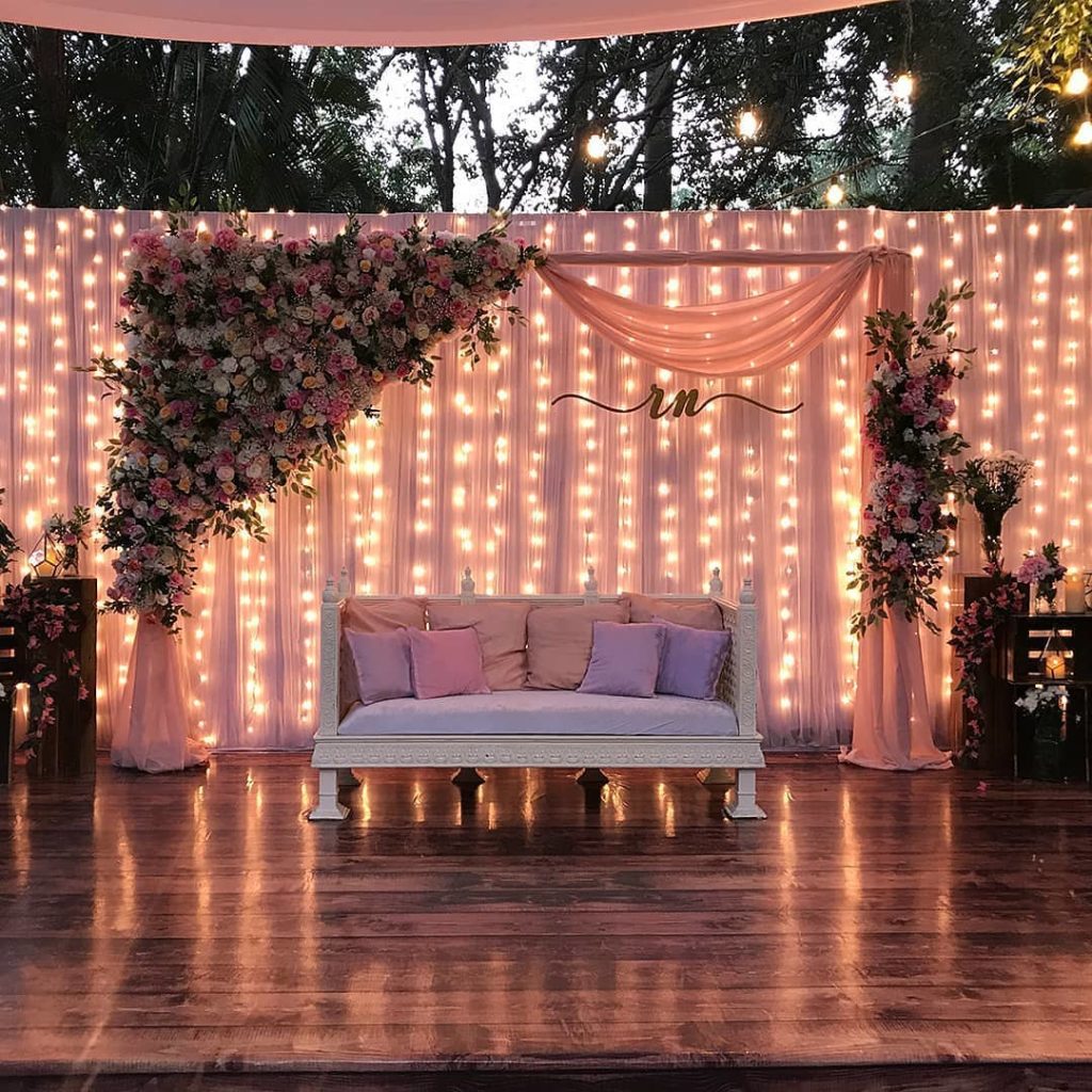 minimal sangeet stage decor ideas 1024x1024